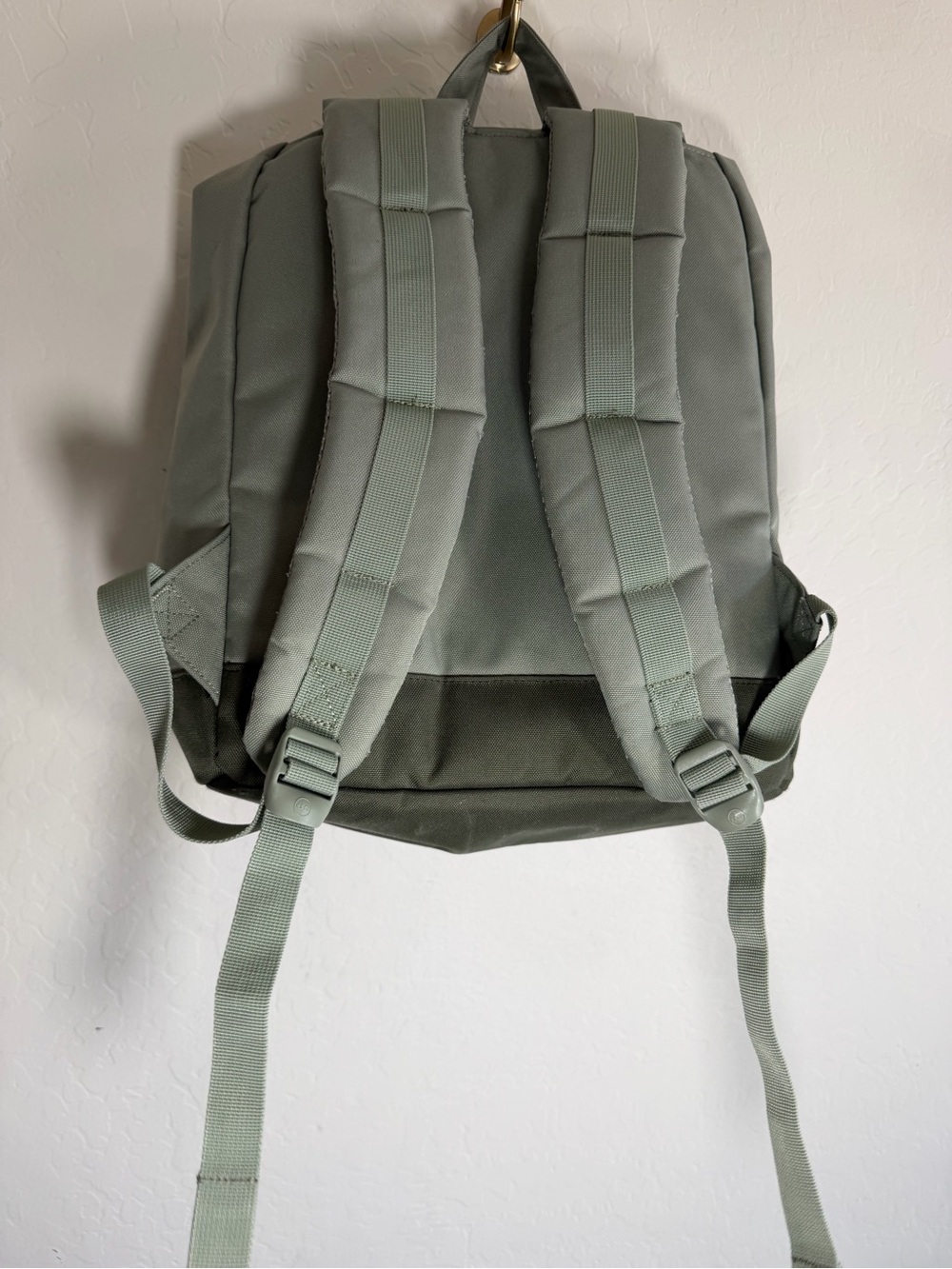Herschel Supply Co Little America Backpack Olive Slate Sage Green Canvas Laptop - Picture 3 of 6